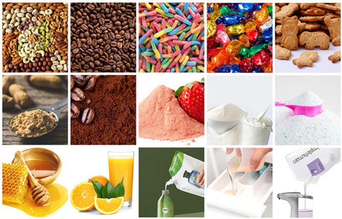 pouch filling machine application